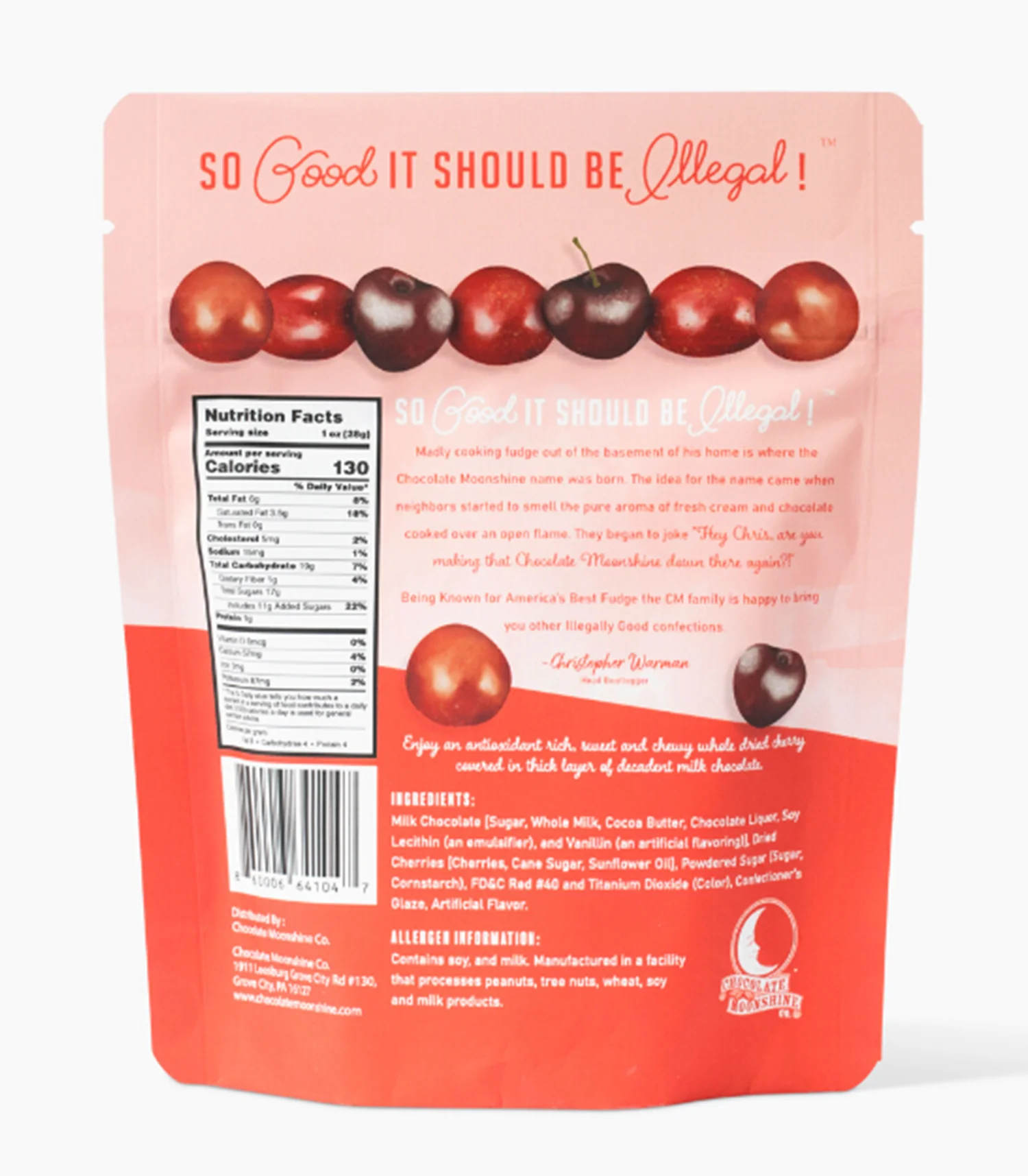 Bourbon Black Cherries - Snacking Bag - Image 4