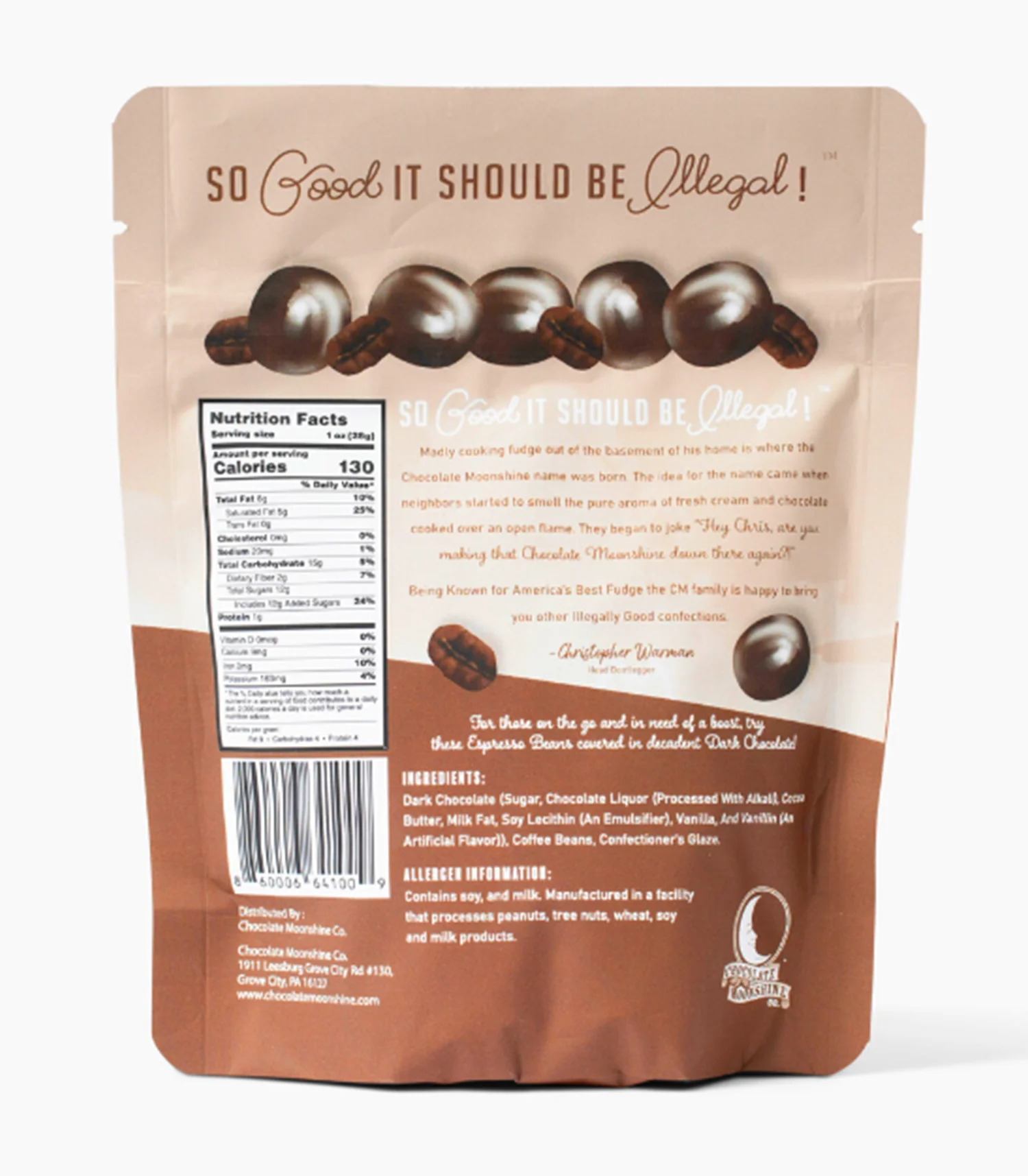 Espresso Beans - Snacking Bag - Image 4