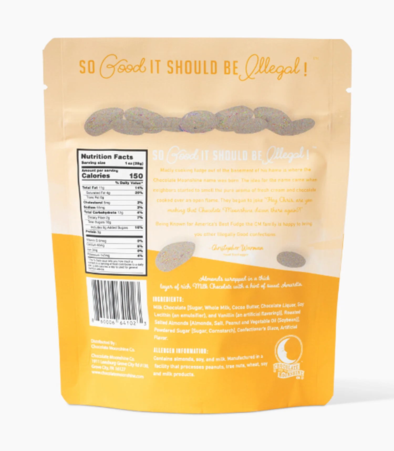 Amaretto Almonds - Snacking Bag - Image 4